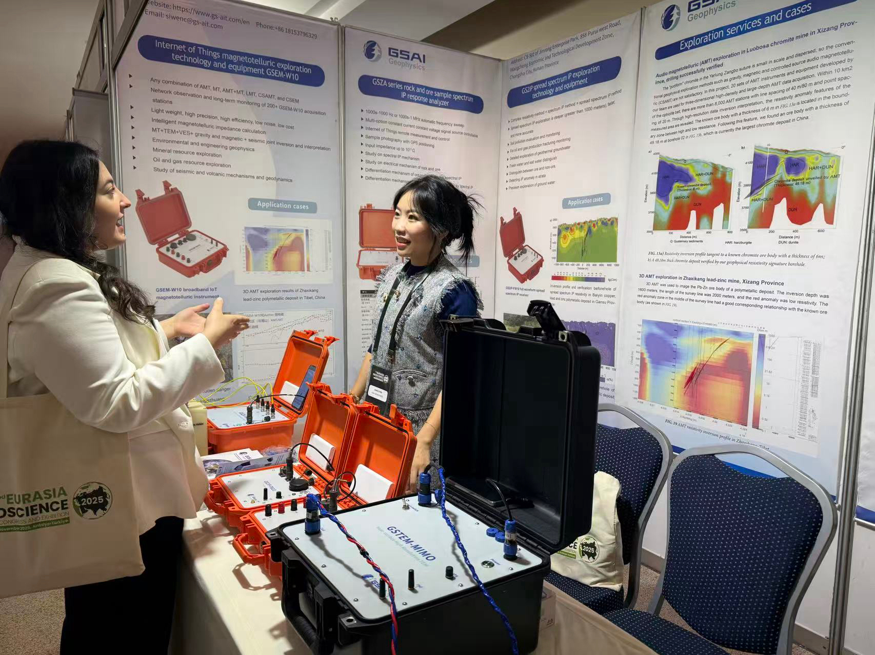 GSAI Geophysics Showcases Advanced Chromite Exploration Technologies at EGCE 2025 in Türkiye